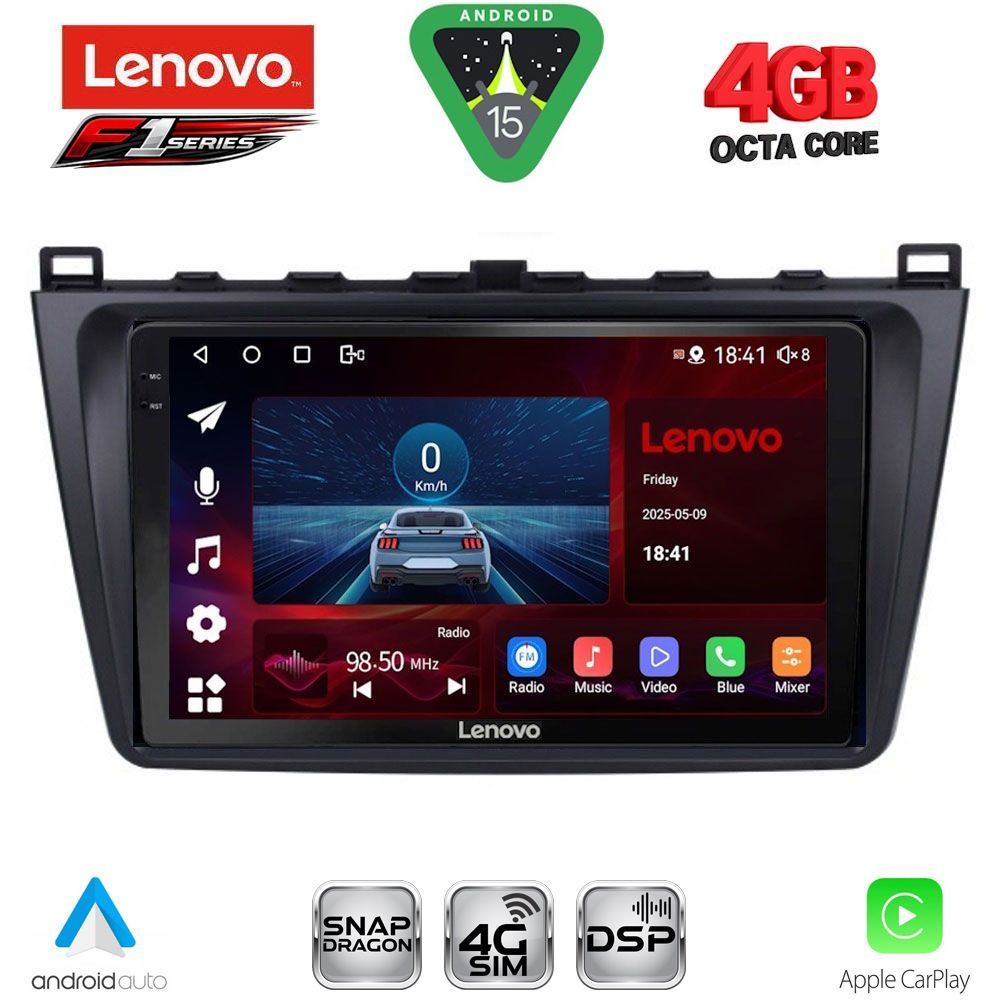 LENOVO SSQ 9377_CPA (9inc) MULTIMEDIA TABLET for MAZDA 6 mod. 2008-2012