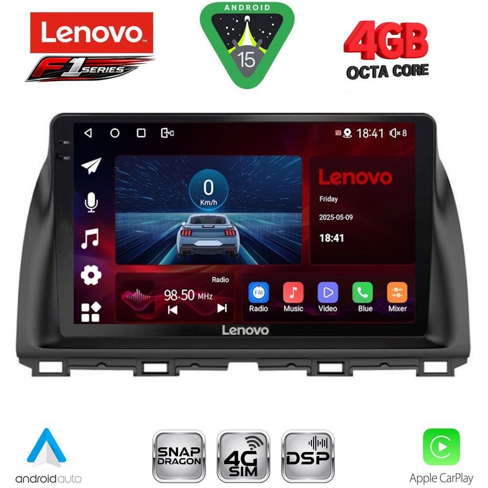 LENOVO SSQ 9380_CPA (10inc) MULTIMEDIA TABLET for MAZDA CX5 mod. 2013-2017