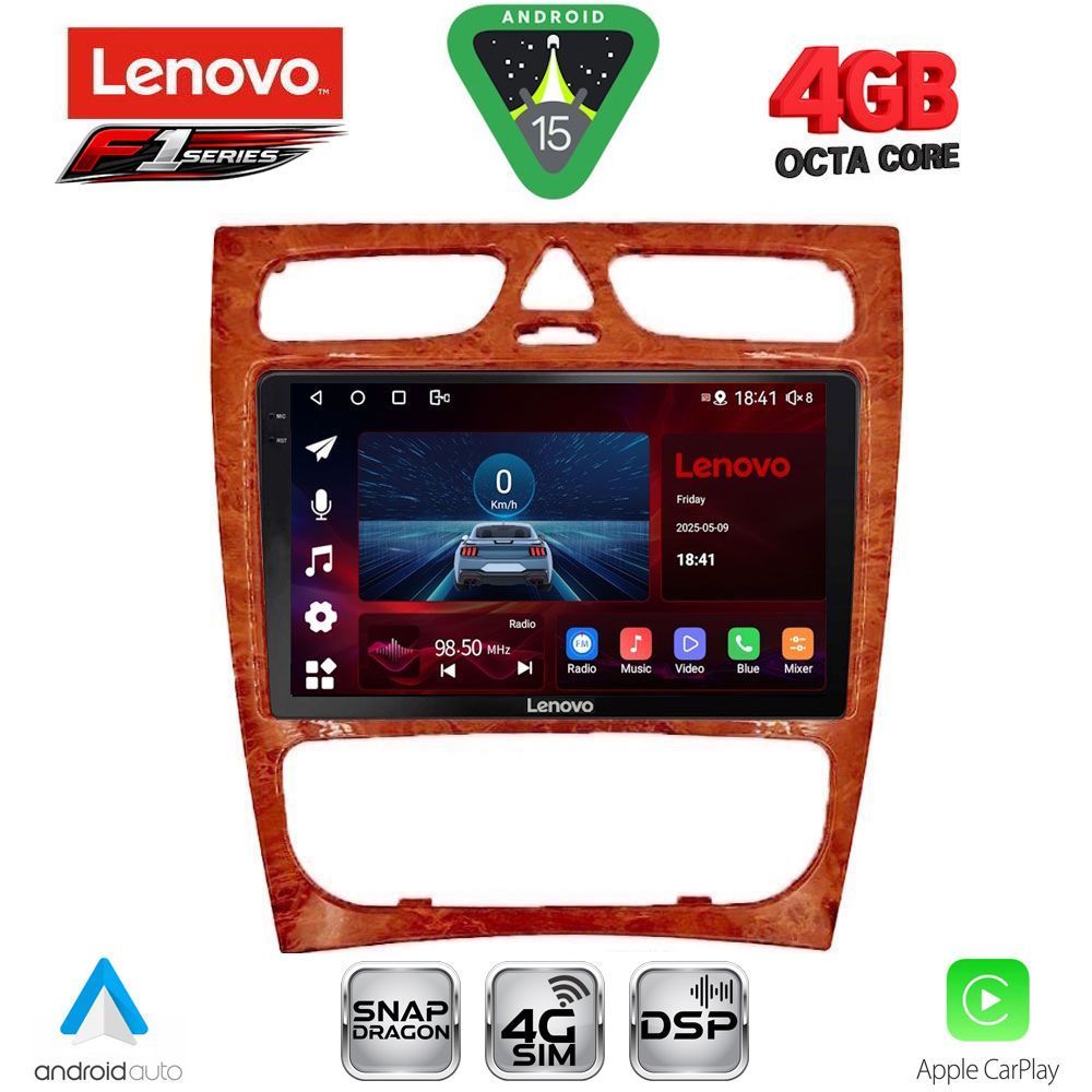 LENOVO SSQ 9402CH_CPA (9inc) MULTIMEDIA TABLET for MERCEDES C (W203) mod. 1999-2004