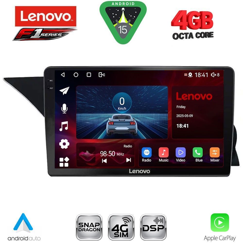 LENOVO SSQ 9412_CPA (NTG 4.5) (9inc) MULTIMEDIA TABLET for MERCEDES GLK (X204) mod. 2013-2017