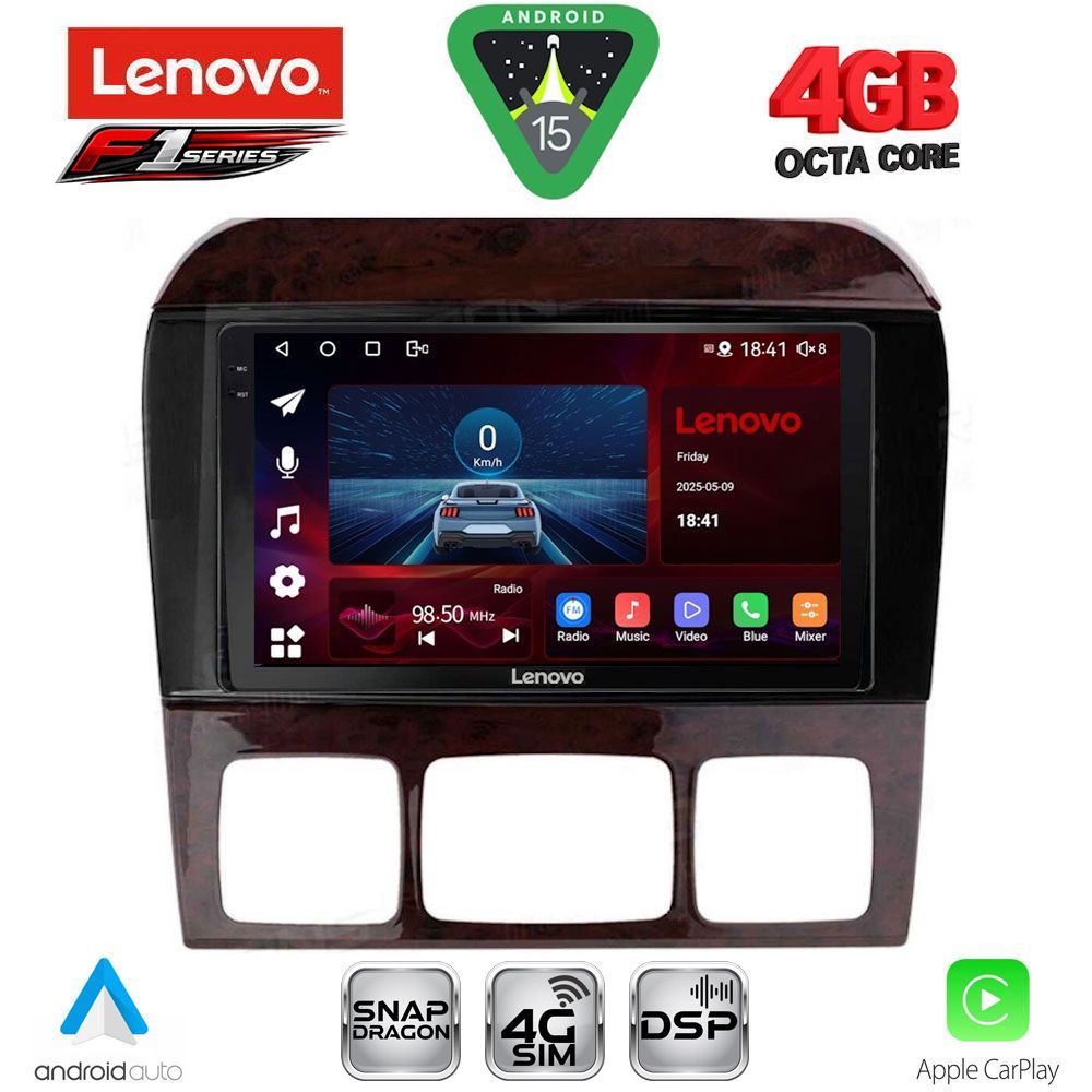 LENOVO SSQ 9426_CPA (9inc) MULTIMEDIA TABLET for MERCEDES S W220 mod. 1998-2005