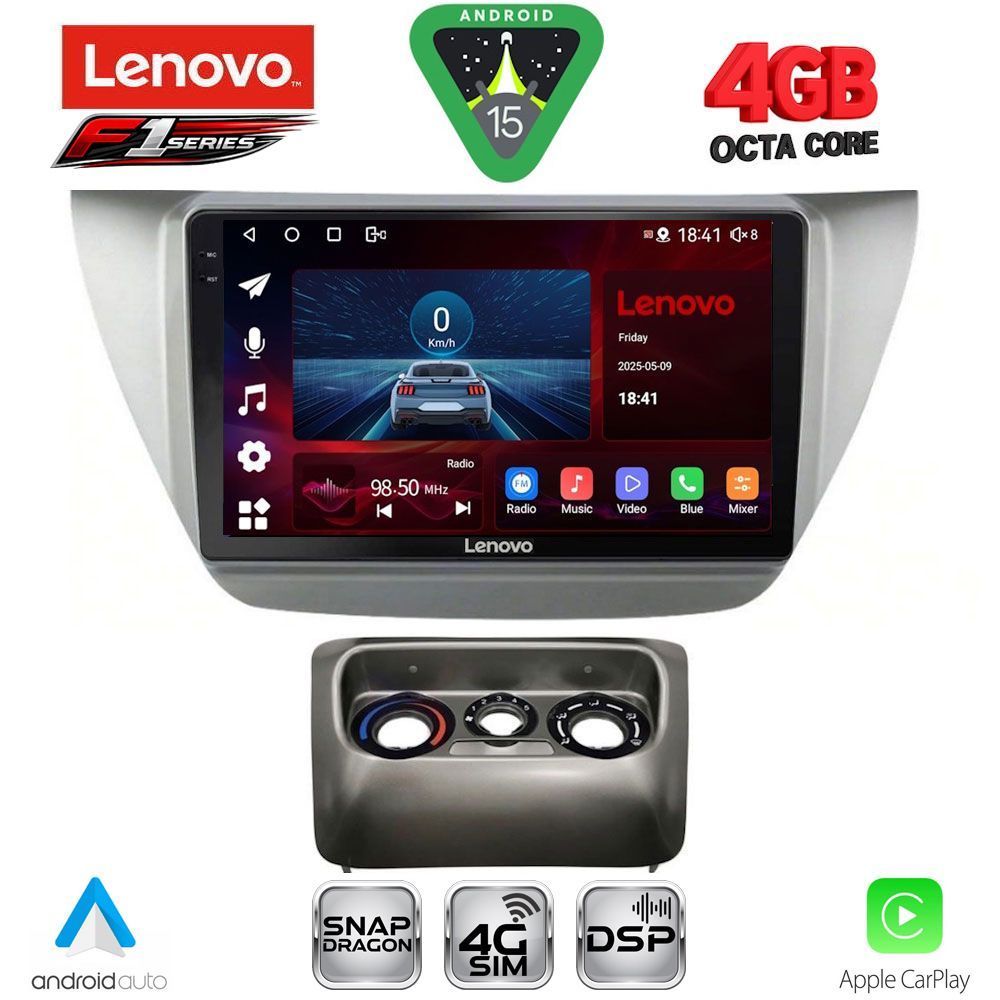 LENOVO SSQ 9433_CPA (9inc) MULTIMEDIA TABLET for MITSUBISHI LANCER mod. 2000-2007