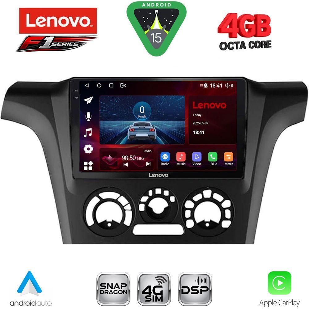 LENOVO SSQ 9441_CPA A/C (9inc) MULTIMEDIA TABLET for MITSUBISHI OUTLANDER mod. 2001-2005