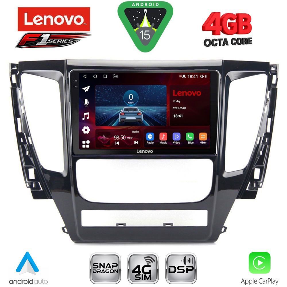 LENOVO SSQ 9447A_CPA (9inc) MULTIMEDIA TABLET for MITSUBISHI PAJERO mod. 2013-2020