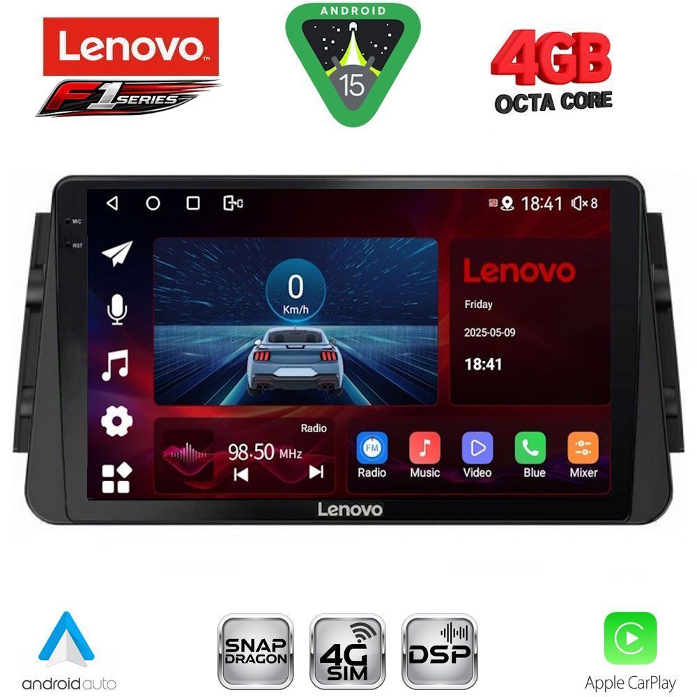 LENOVO SSQ 9460_CPA (9inc) MULTIMEDIA TABLET for NISSAN MICRA mod. 2017-2025