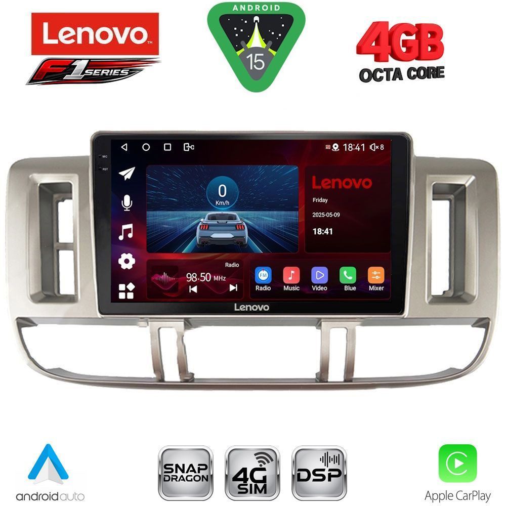 LENOVO SSQ 9474_CPA (9inc) MULTIMEDIA TABLET for NISSAN XTRAIL mod. 2000-2004