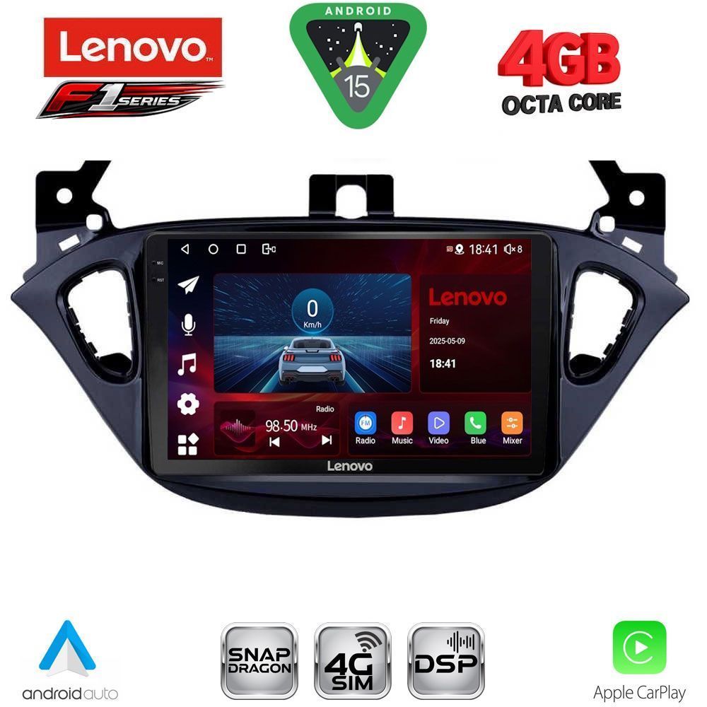 LENOVO SSQ 9486_CPA (9inc) MULTIMEDIA TABLET for OPEL ADAM - CORSA E mod. 2014-2019