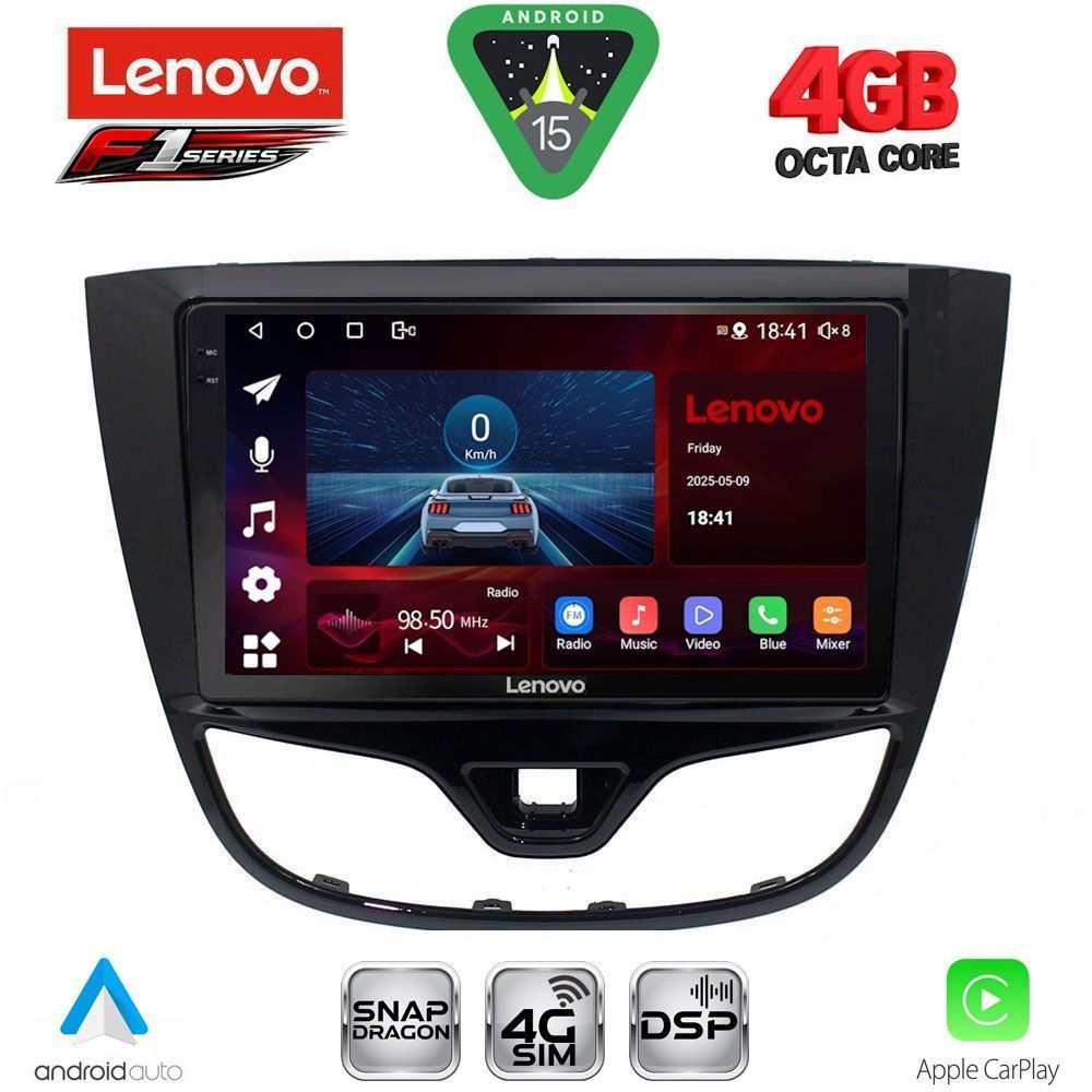 LENOVO SSQ 9489_CPA (10inc) MULTIMEDIA TABLET for OPEL KARL mod. 2014-2019