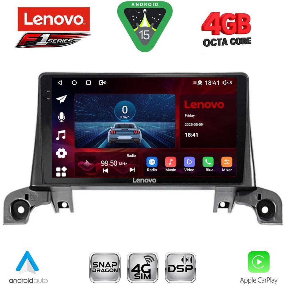 LENOVO SSQ 9519_CPA (9inc) MULTIMEDIA TABLET for PEUGEOT 3008 - 5008 mod. 2016-2024