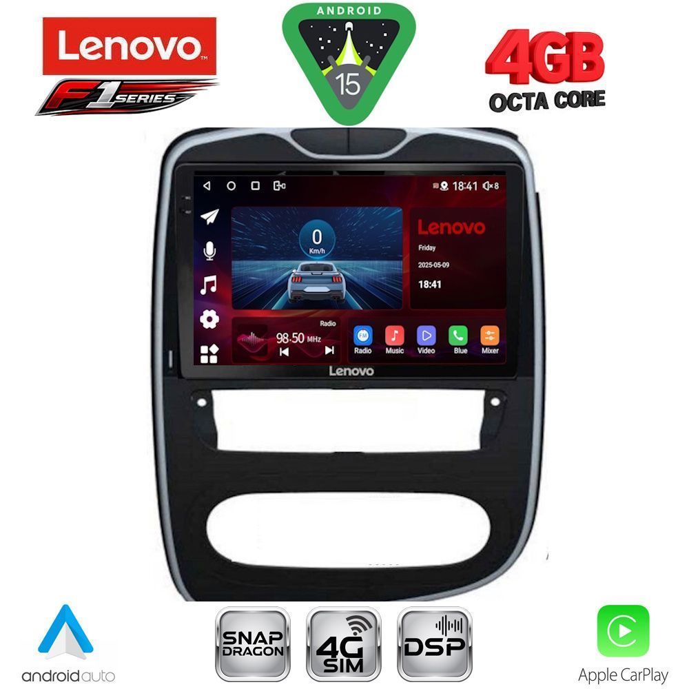 LENOVO SSQ 9545_CPA (10inc) MULTIMEDIA TABLET for RENAULT CLIO mod. 2016-2019