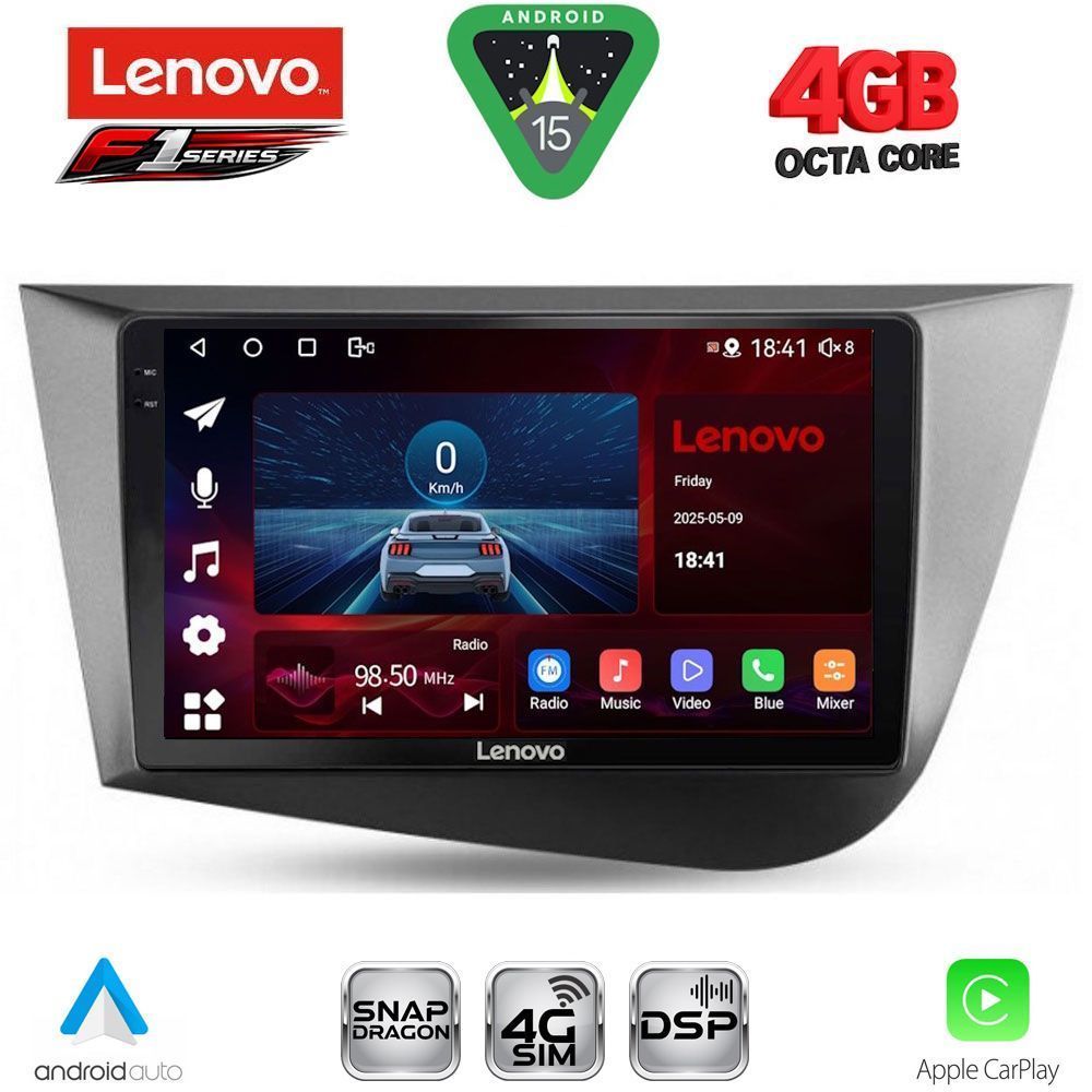 LENOVO SSQ 9574_CPA (9inc) MULTIMEDIA TABLET for SEAT LEON mod. 2005-2012