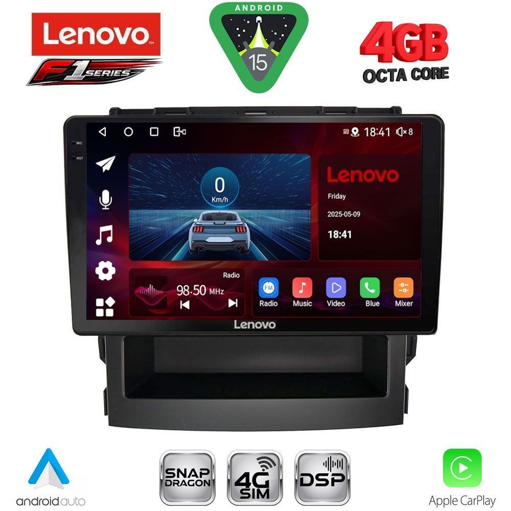 LENOVO SSQ 9664_CPA (9inc) MULTIMEDIA TABLET for SUBARU FORESTER - IMPREZA mod. 2019-2025