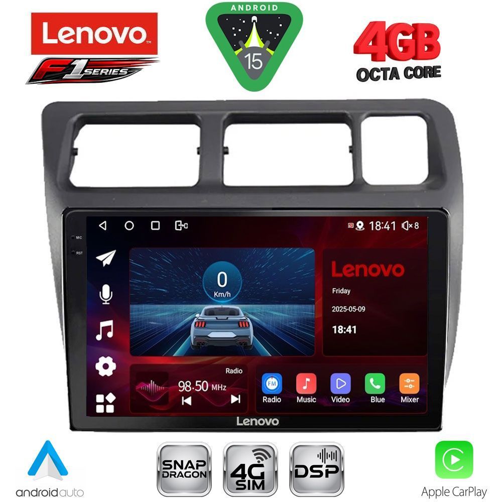 LENOVO SSQ 9710_CPA (9inc) MULTIMEDIA TABLET for TOYOTA COROLLA mod. 1992-1997