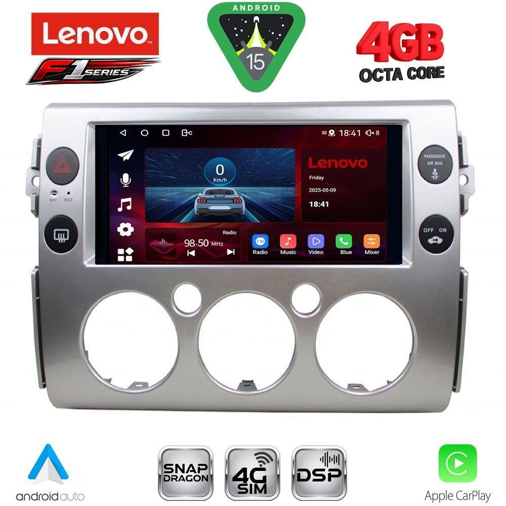 LENOVO SSQ 9717_CPA (9inc) MULTIMEDIA TABLET for TOYOTA FJ CRUISER mod. 2007-2013