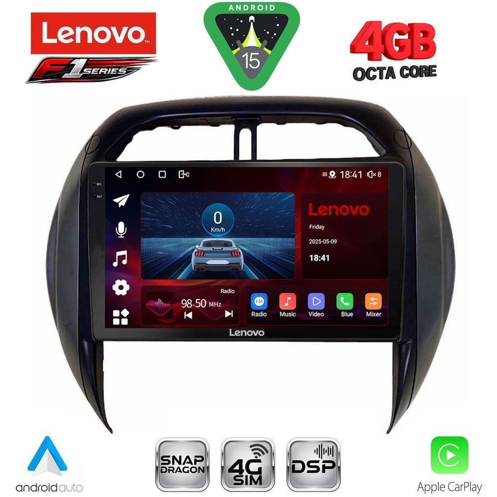 LENOVO SSQ 9730_CPA CLIMA (9inc) MULTIMEDIA TABLET for TOYOTA RAV 4 mod. 2000-2006
