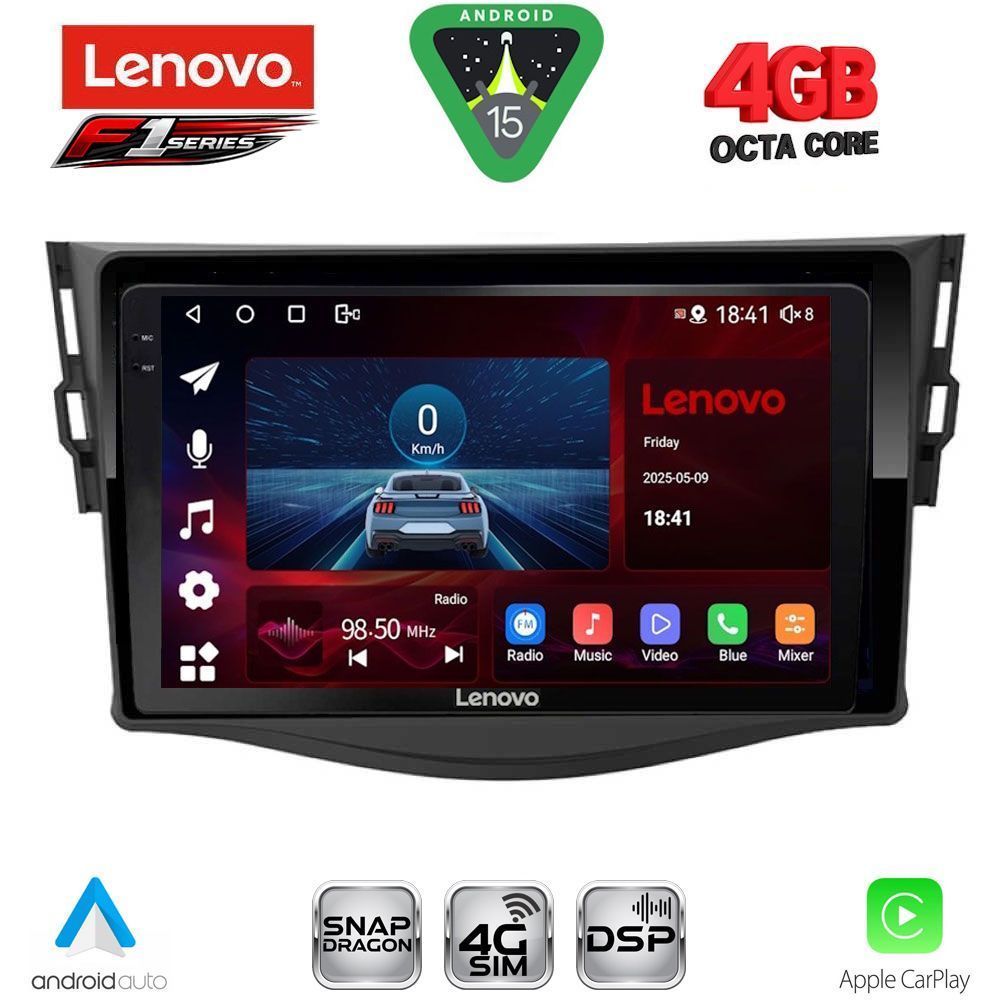 LENOVO SSQ 9731_CPA (9inc) MULTIMEDIA TABLET for TOYOTA RAV 4 mod. 2006-2012