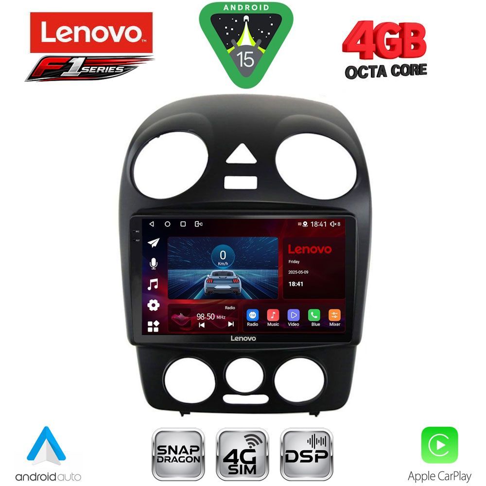 LENOVO SSQ 9742_CPA (9inc) MULTIMEDIA TABLET for VW BEETLE mod. 2004-2011