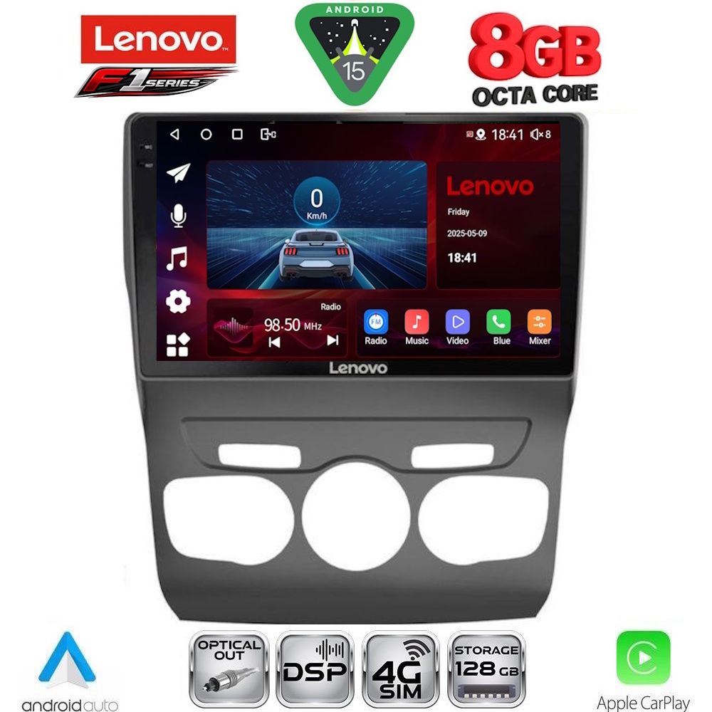 LENOVO SSR 10085_CPA (10inc) MULTIMEDIA TABLET for CITROEN C4 -DS4 mod. 2011-2018