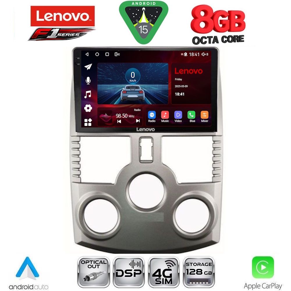 LENOVO SSR 10126_CPA (9inc) MULTIMEDIA TABLET for DAIHATSU TERIOS mod. 2006-2017