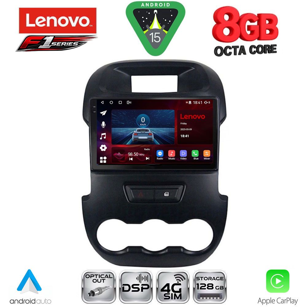 LENOVO SSR 10171_CPA (9inc) MULTIMEDIA TABLET for FORD RANGER mod. 2011-2015