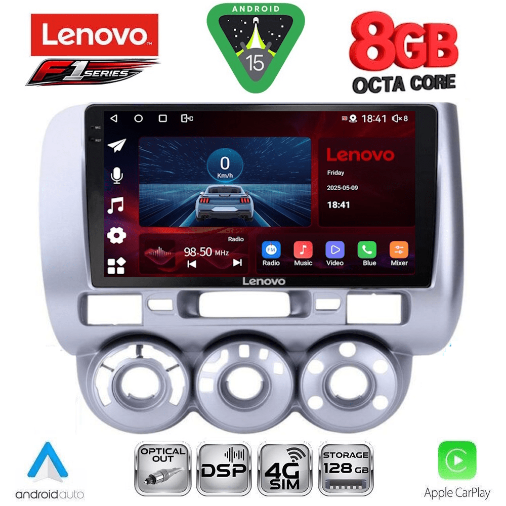 LENOVO SSR 10210_CPA A/C (9inc) MULTIMEDIA TABLET for HONDA JAZZ mod. 2002-2008