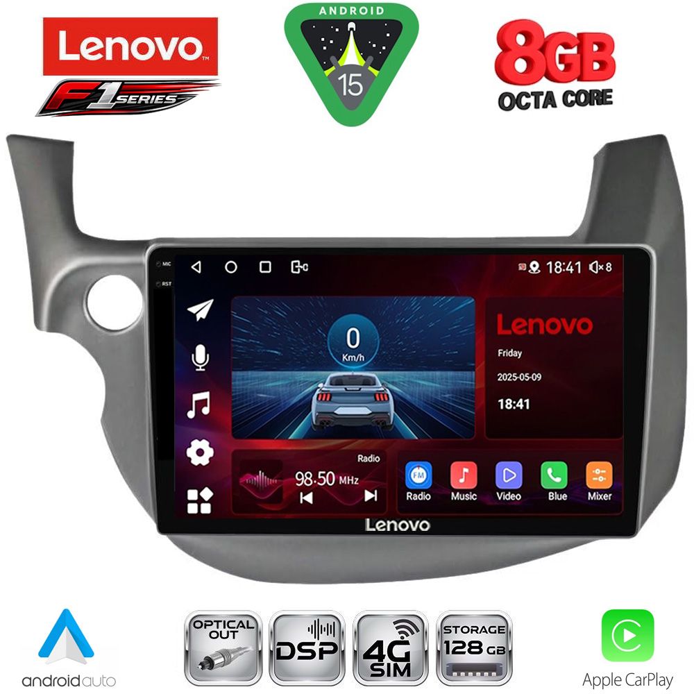 LENOVO SSR 10211_CPA (10inc) MULTIMEDIA TABLET for HONDA JAZZ mod. 2008-2012