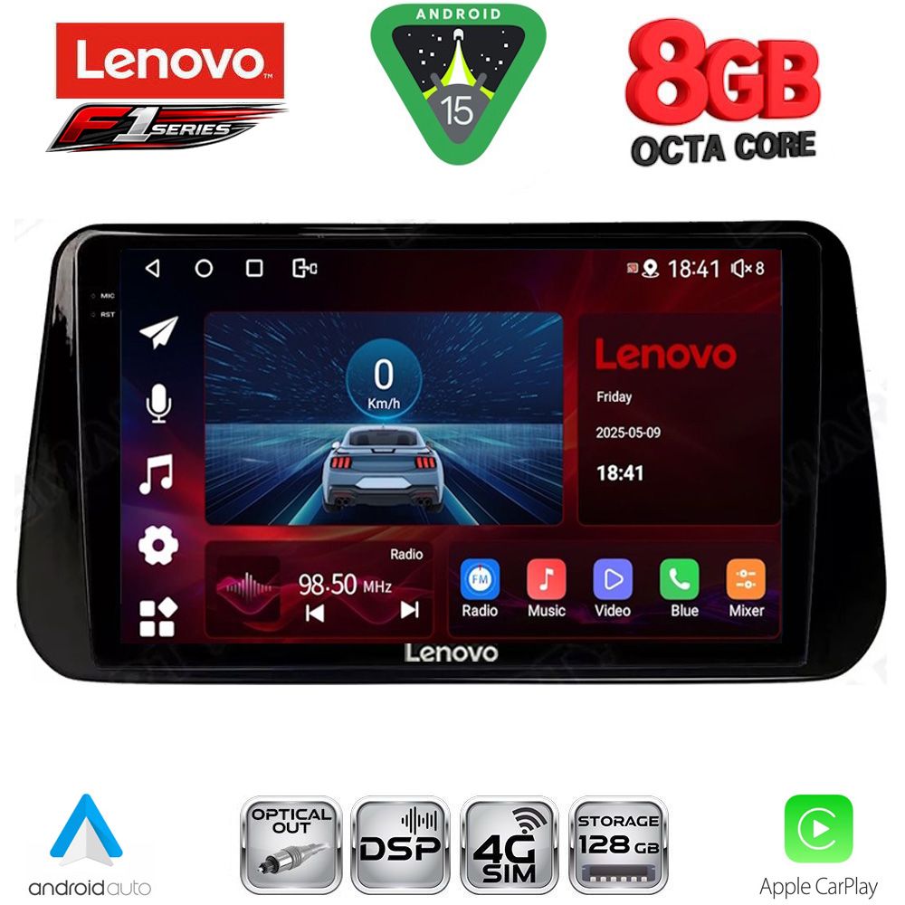 LENOVO SSR 10238B_CPA (10inc) MULTIMEDIA TABLET for HYUNDAI IX45 - SANTA FE mod. 2021-2023