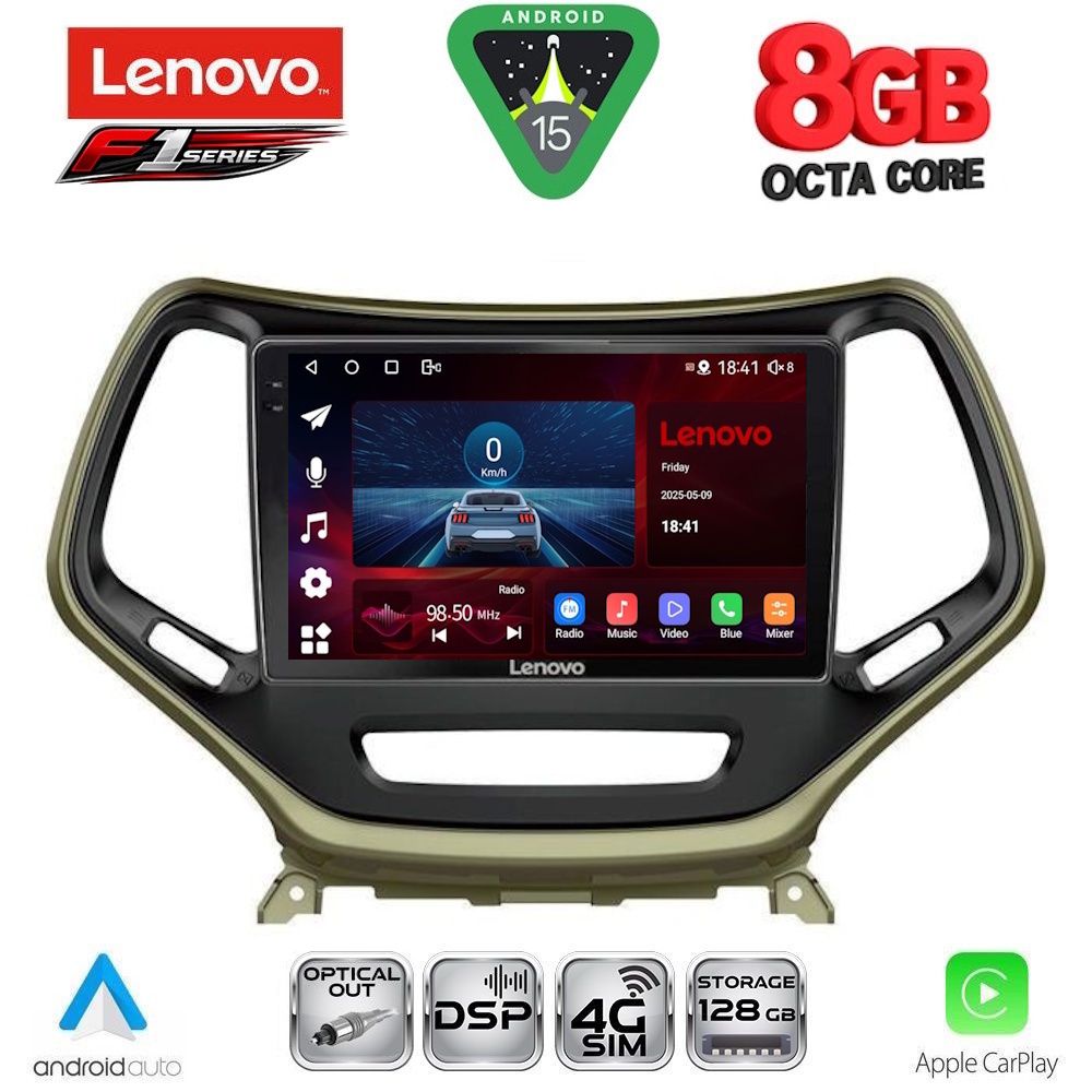 LENOVO SSR 10273_CPA (10inc) MULTIMEDIA TABLET for JEEP mod. 2014-2026