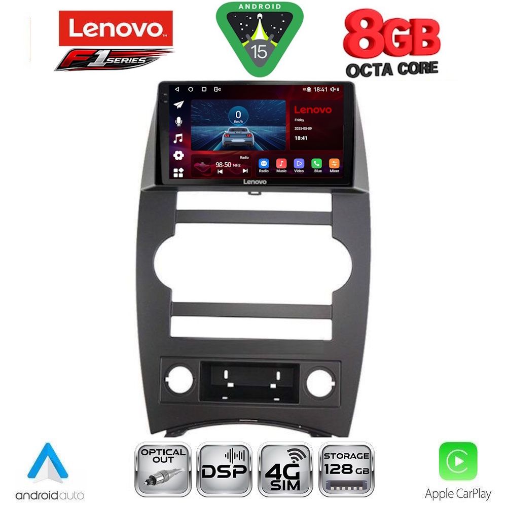 LENOVO SSR 10274_CPA (9inc) MULTIMEDIA TABLET for JEEP COMMANDER mod. 2007-2009