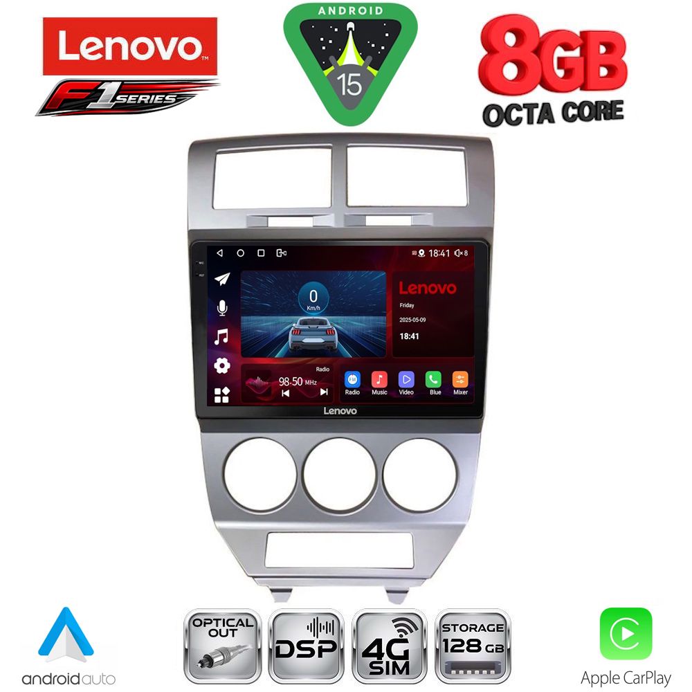LENOVO SSR 10275_CPA (10inc) MULTIMEDIA TABLET for DODGE CALIBER mod. 2006-2012