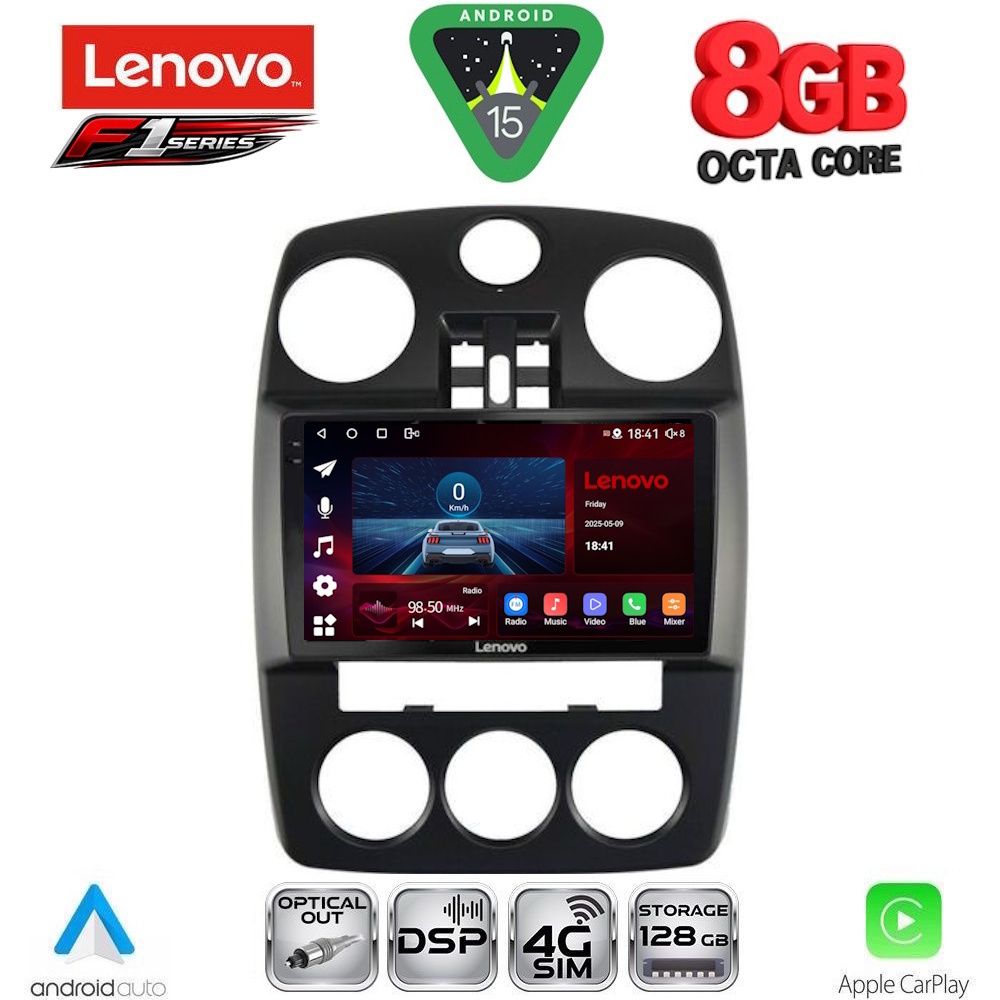 LENOVO SSR 10287_CPA (9inc) MULTIMEDIA for CHRYSLER PT CRUISER mod. 2005-2010
