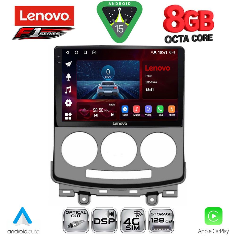 LENOVO SSR 10370_CPA (9inc) MULTIMEDIA TABLET for MAZDA 5 mod. 2004-2010