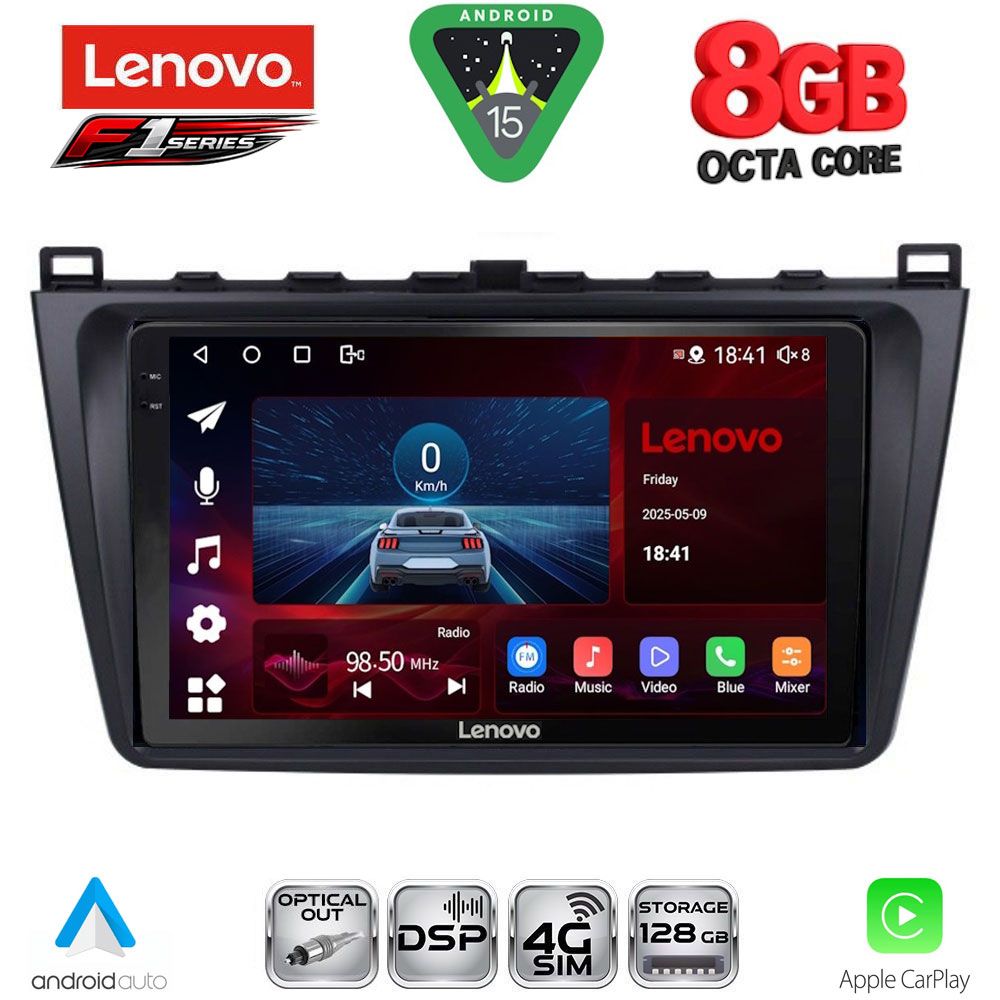 LENOVO SSR 10377_CPA (9inc) MULTIMEDIA TABLET for MAZDA 6 mod. 2008-2012