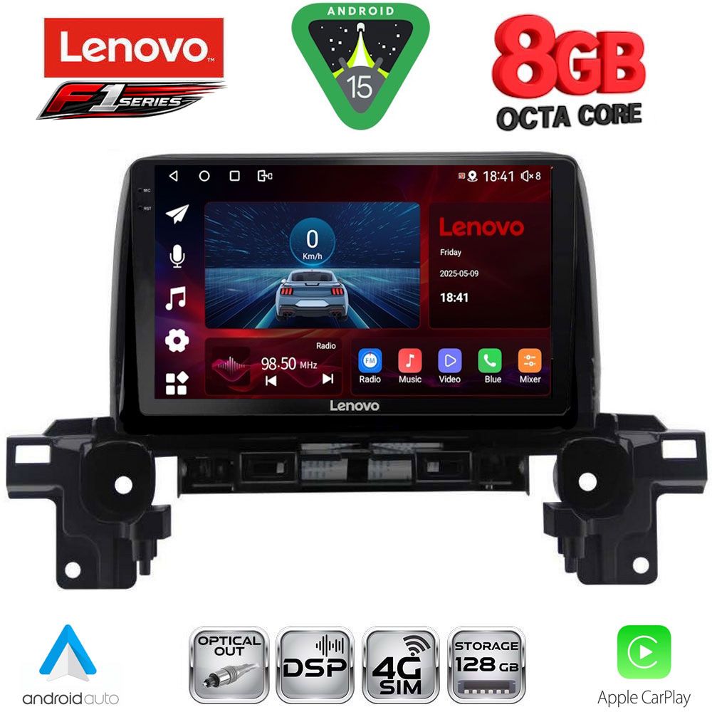 LENOVO SSR 10381_CPA (9inc) MULTIMEDIA TABLET for MAZDA CX5 mod. 2017-2025