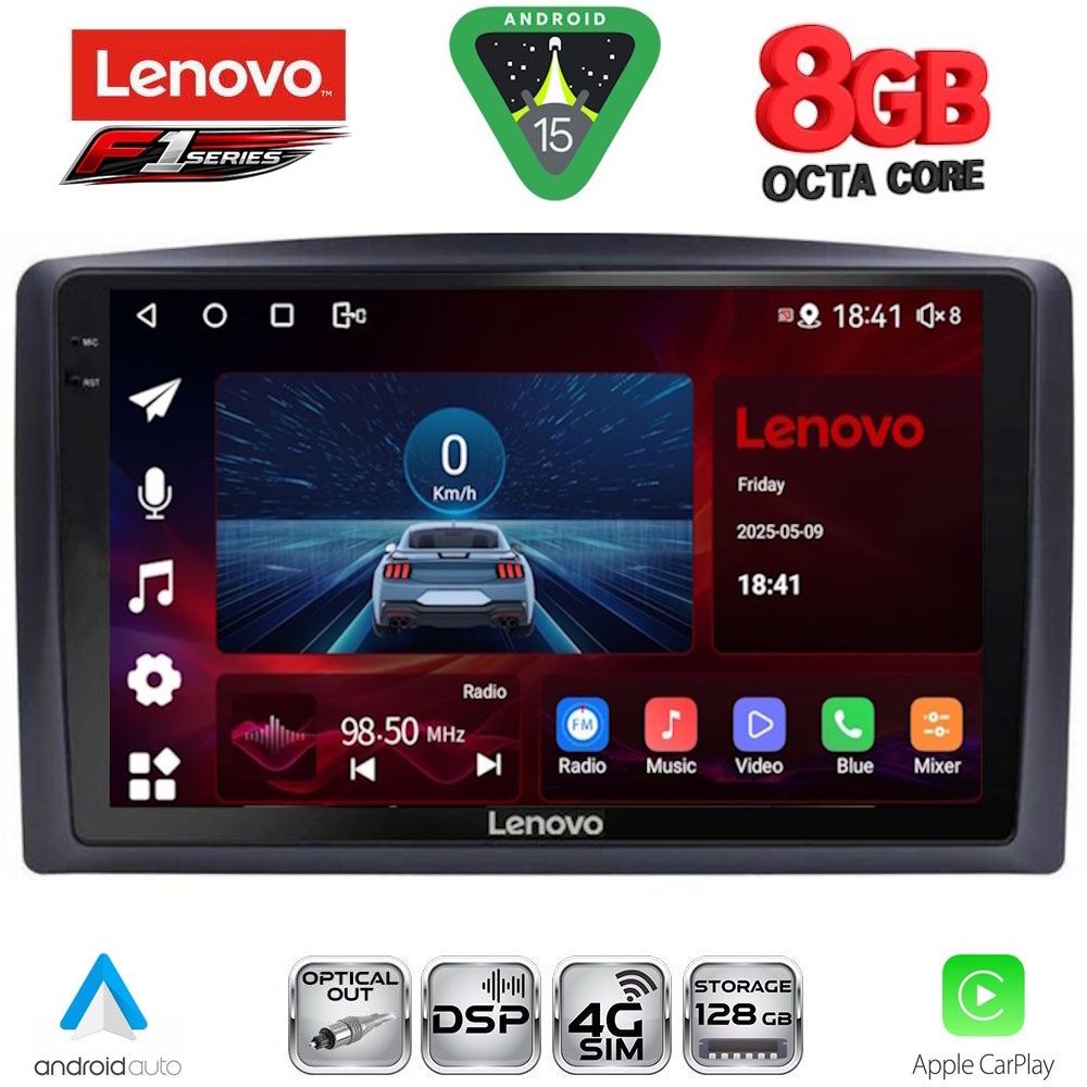 LENOVO SSR 10421_CPA (10inc) MULTIMEDIA TABLET for MERCEDES VITO – VIANO (W447) mod. 2015-2022