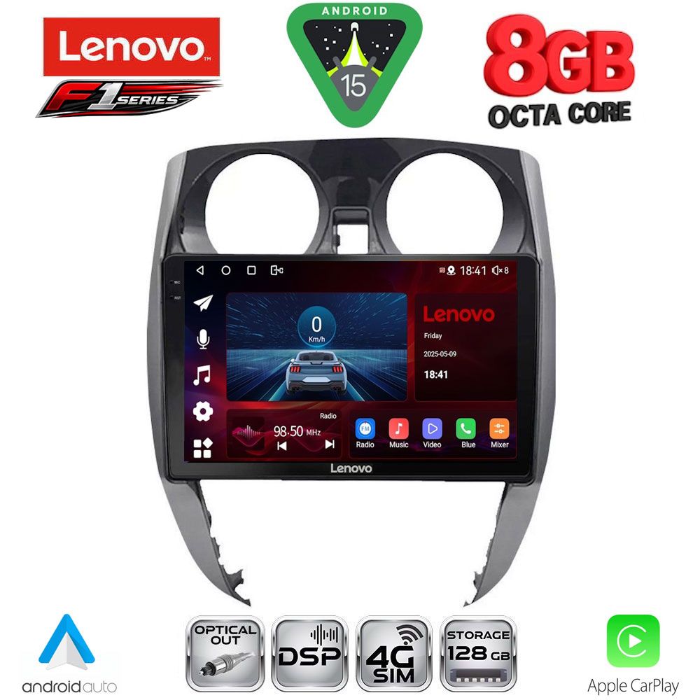 LENOVO SSR 10464_CPA (10inc) MULTIMEDIA TABLET for NISSAN NOTE mod. 2012-2020