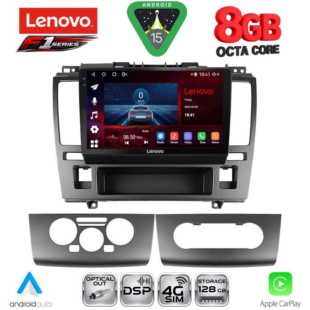 LENOVO SSR 10465_CPA (9inc) MULTIMEDIA TABLET for NISSAN TIDA mod. 2004>