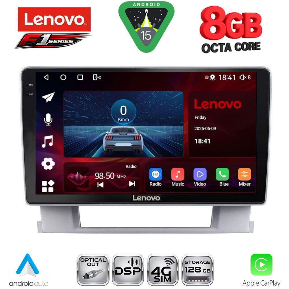 LENOVO SSR 10482_CPA (9inc) MULTIMEDIA TABLET for OPEL ASTRA J mod. 2010-2016