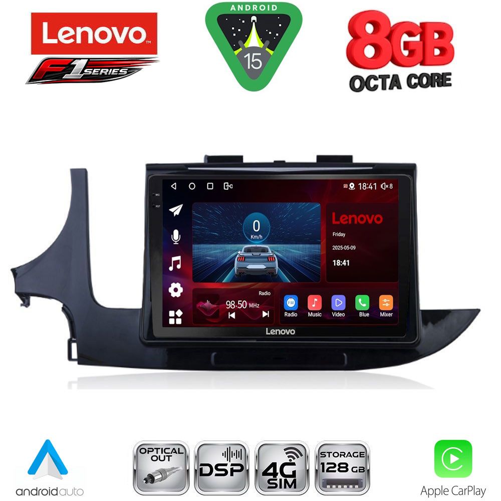 LENOVO SSR 10497_CPA (9inc) MULTIMEDIA TABLET for OPEL MOKKA mod. 2016-2021
