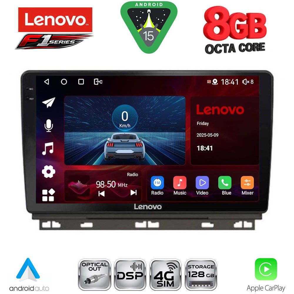 LENOVO SSR 10546_CPA (9inc) MULTIMEDIA TABLET for RENAULT CLIO - CAPTUR mod. 2019-2026