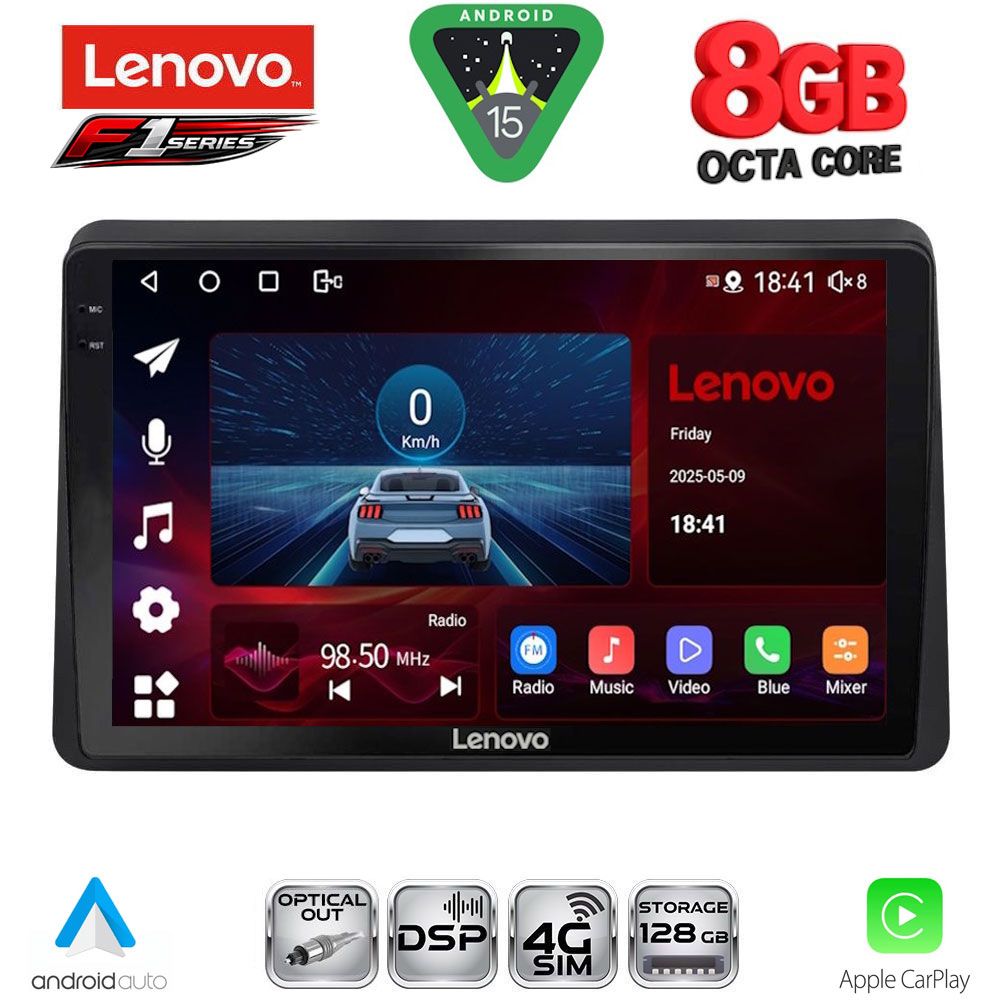 LENOVO SSR 10553_CPA (10inc) MULTIMEDIA TABLET for NISSAN NV400 – OPEL MOVANO – RENAULT MASTER mod. 2020-2026