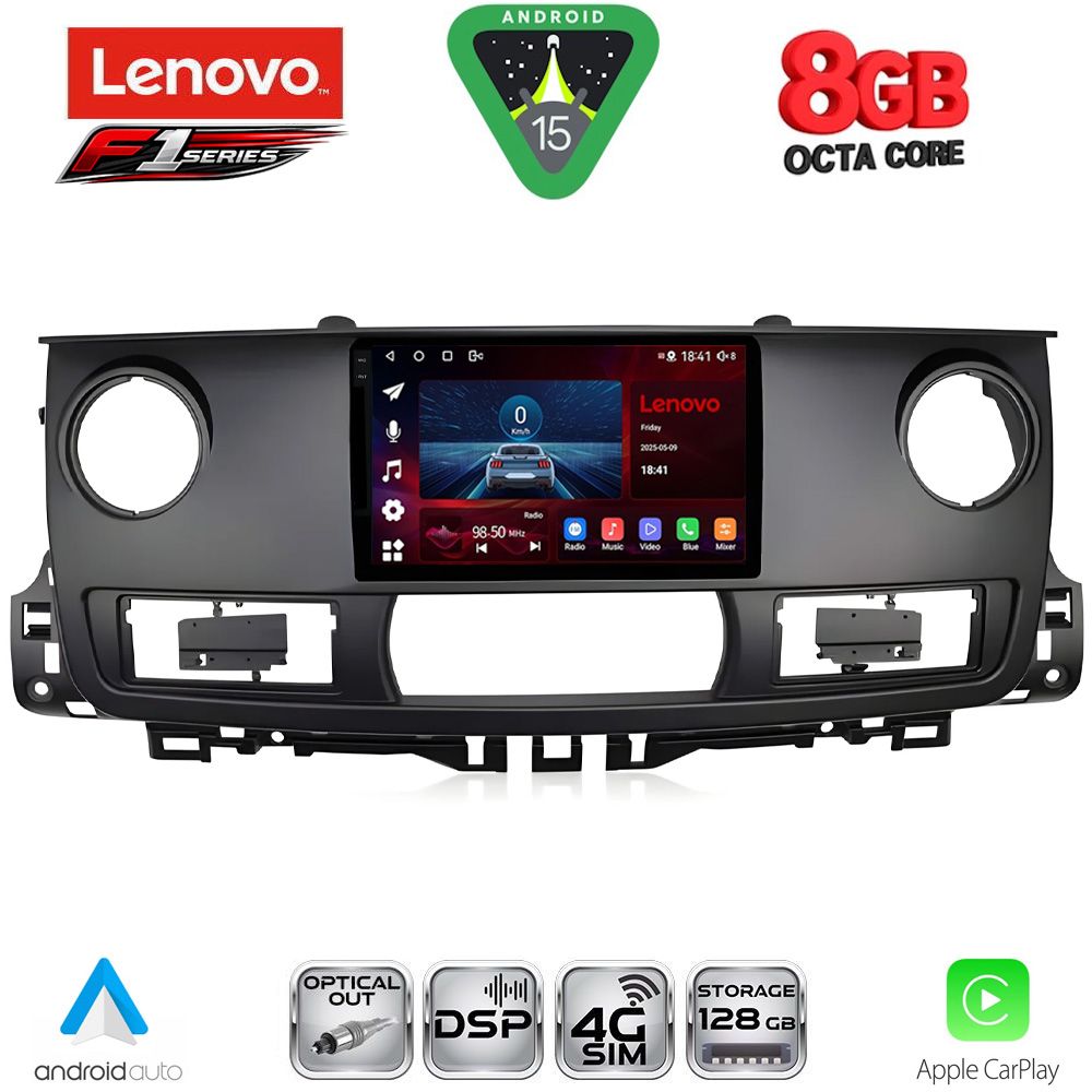 LENOVO SSR 10554_CPA (9inc) MULTIMEDIA TABLET for RENAULT MASTER mod. 2003-2010