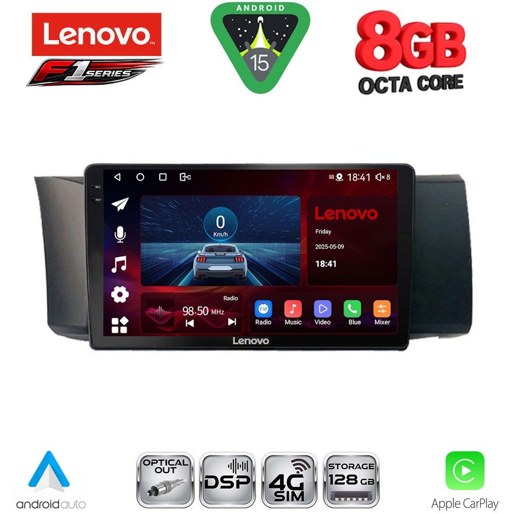 LENOVO SSR 10669_CPA (9inc) MULTIMEDIA TABLET for TOYOTA GT86 - SUBARU BRZ mod. 2012-2026