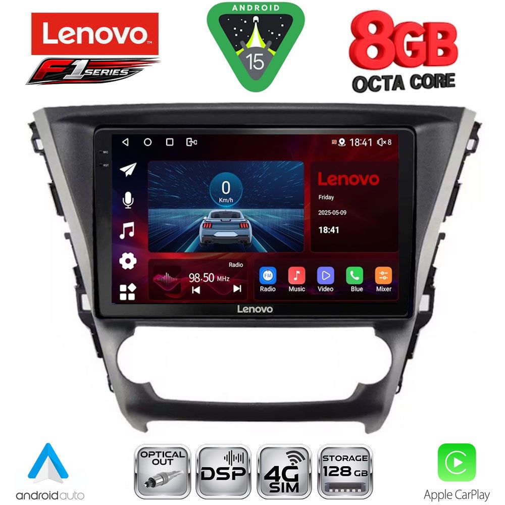 LENOVO SSR 10706_CPA (10inc) MULTIMEDIA TABLET for TOYOTA AVENSIS mod. 2016-2019