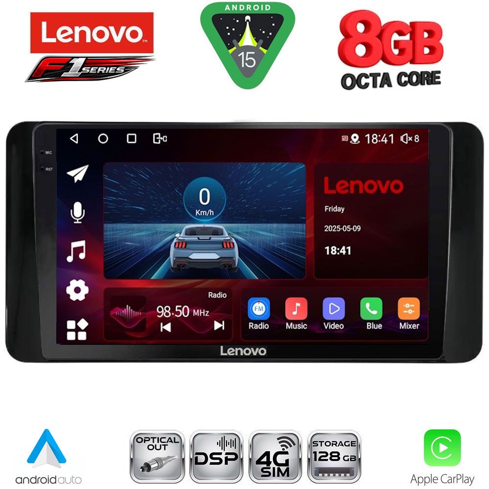 LENOVO SSR 10778_CPA (10inc) MULTIMEDIA TABLET for TOYOTA LAND CRUISER LC300 2023-2026
