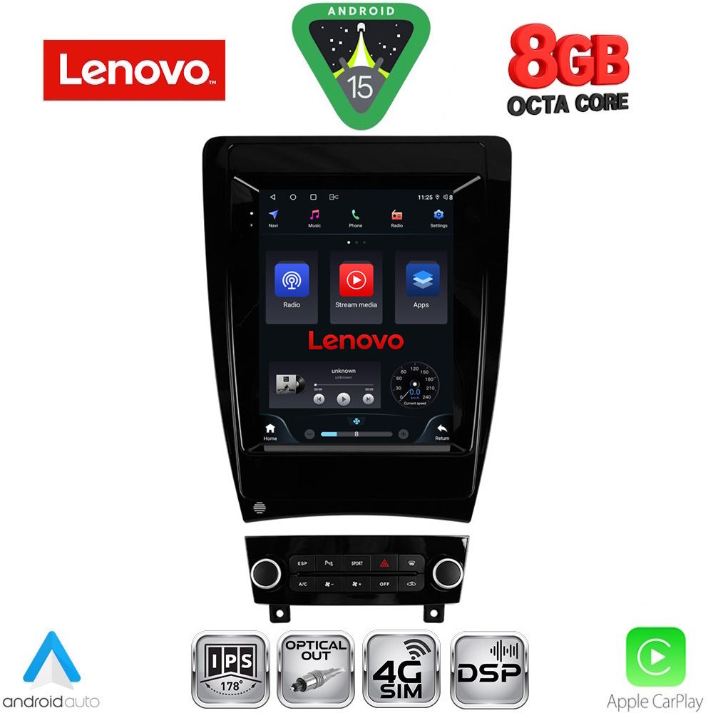 LENOVO SSW 10903_CPA TESLA STYLE for AUDI A3 mod. 2003-2012