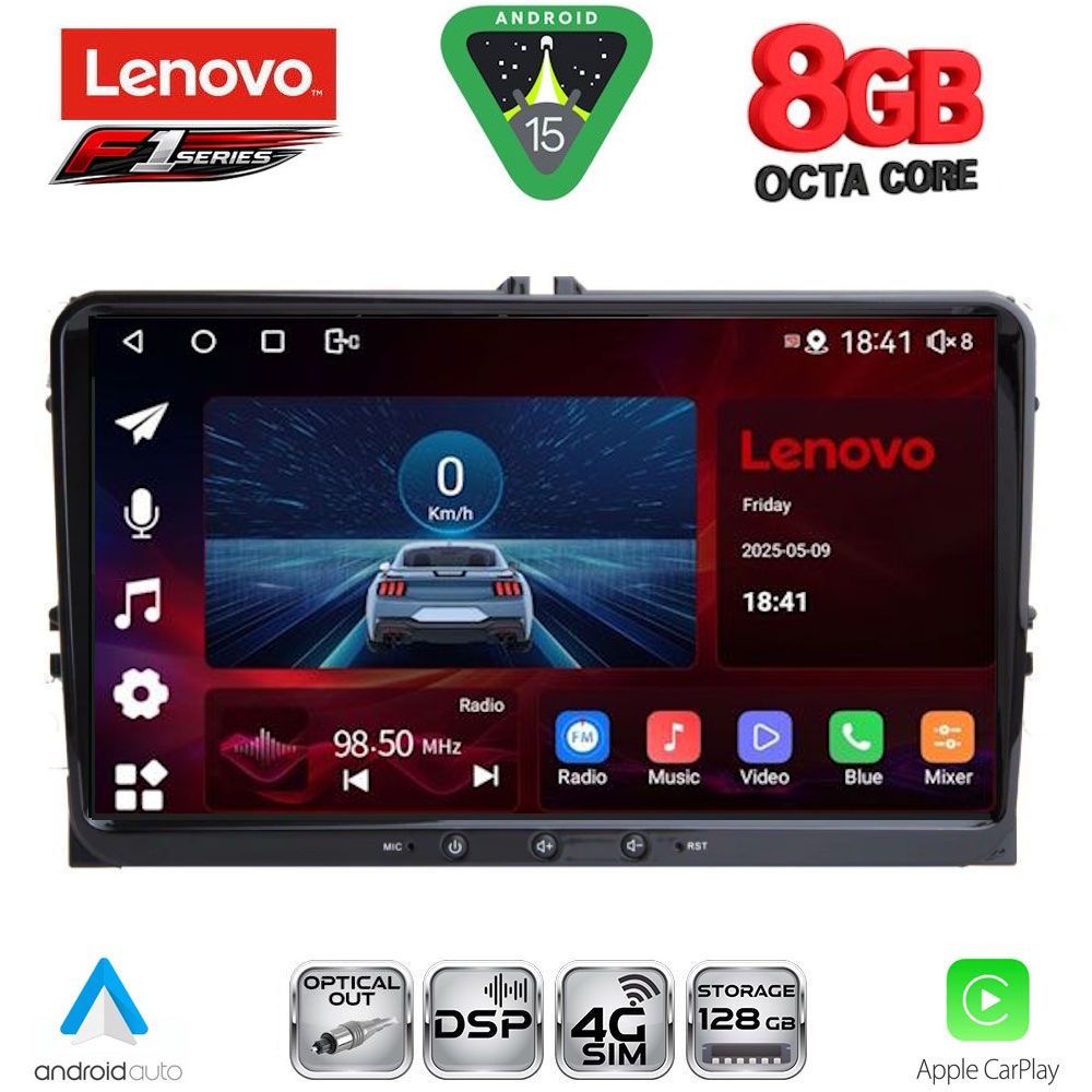 LENOVO SSR 990_CPA (9'' DECK) MULTIMEDIA TABLET for VW GROUP mod. 2004-2014
