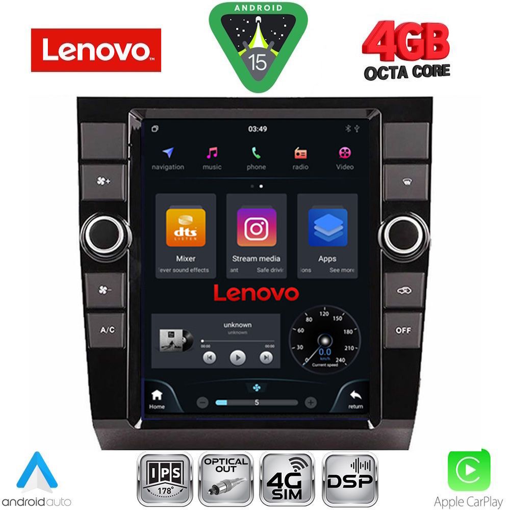 LENOVO SSX 9904_CPA TESLA STYLE for AUDI A4 mod. 2002-2008