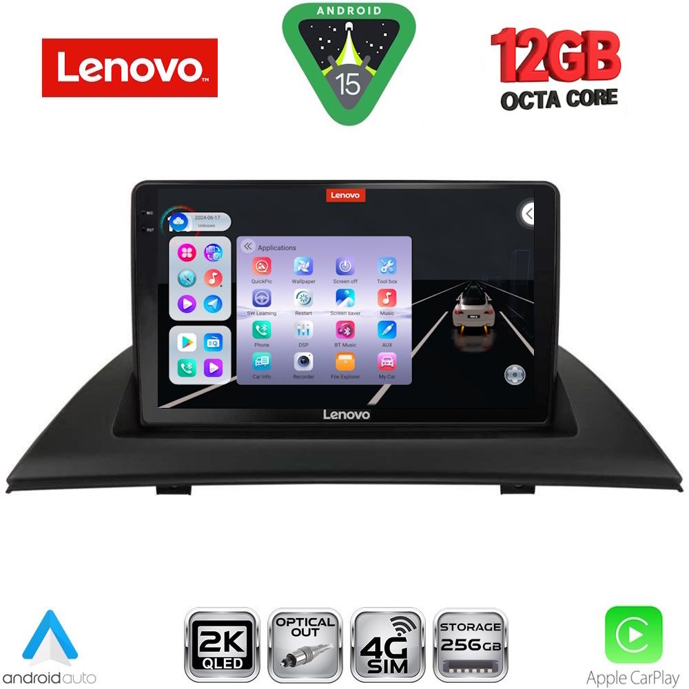 LENOVO SSZ 12058_CPA (9inc) MULTIMEDIA TABLET for BMW X3 (E83) mod. 2003-2010
