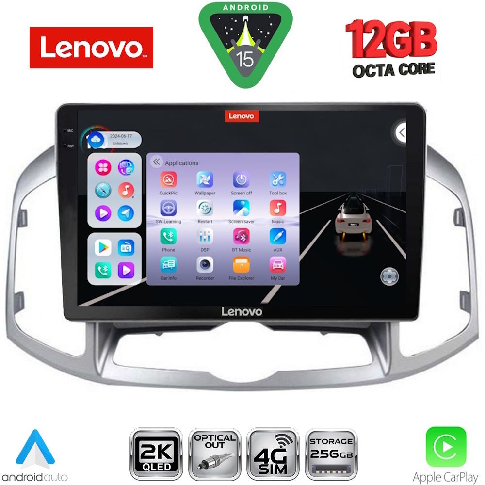 LENOVO SSZ 12071_CPA (10inc) MULTIMEDIA for CHEVROLET CAPTIVA mod. 2012-2018